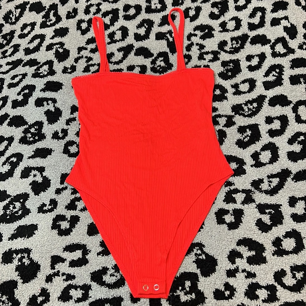 Forever 21 ribbed bodysuit